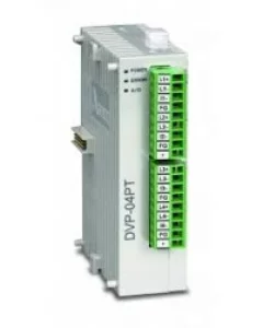 DVP04PT-S 4 Route PT, 14bit (0.1C), 24V DC Power, with RS485, SLIM